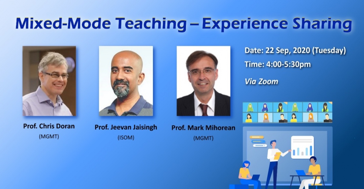 Mixed-Mode Teaching – Experience Sharing