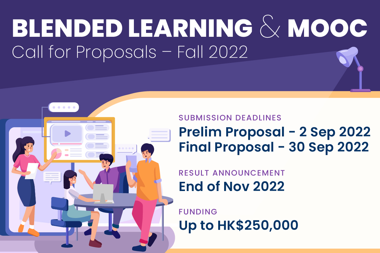Blended Learning & MOOC Call For Proposals | FALL 2022