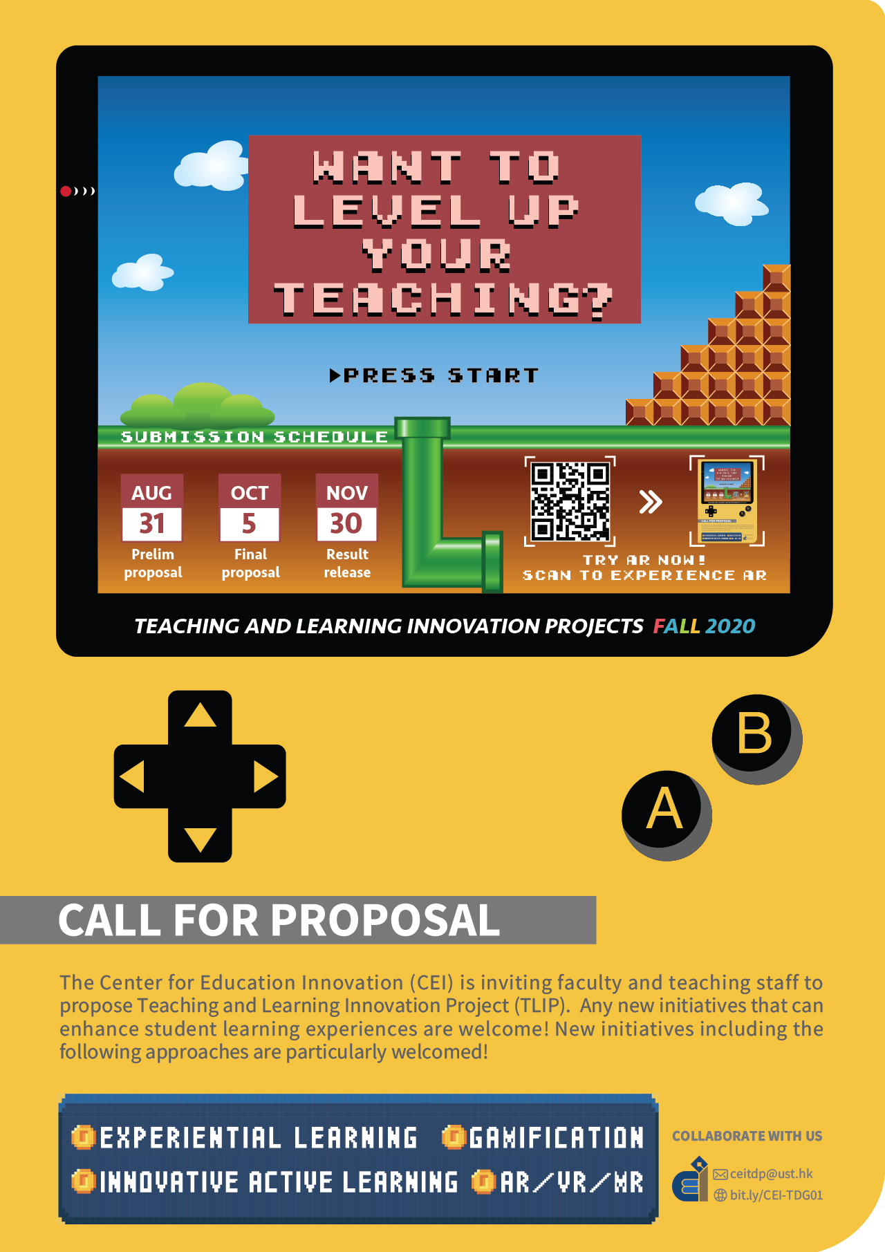 Teaching and Learning Innovation Projects | FALL 2020