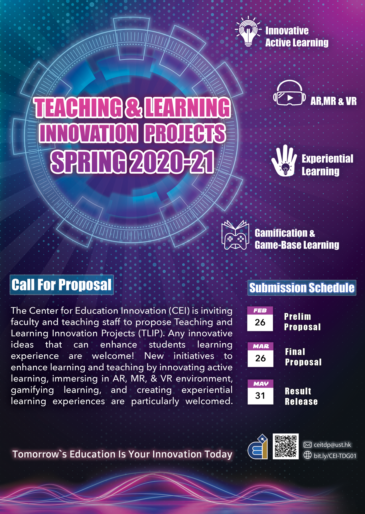 Call for Proposals | Teaching and Learning Innovation Projects | SPRING 2021
