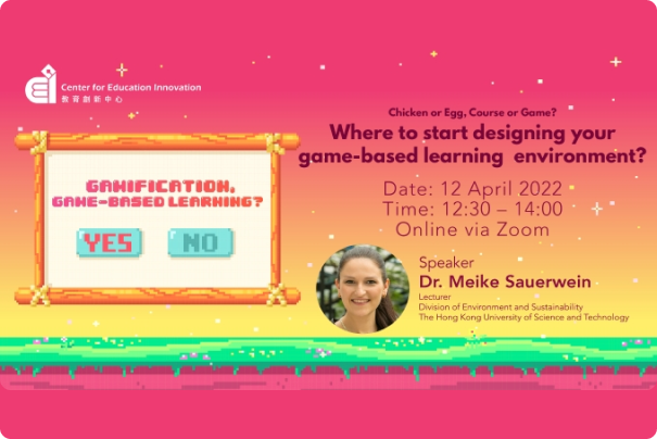 hicken or Egg, Course or Game? Where to start designing your game-based learning environment?